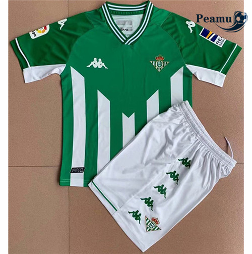 Peamu - Maillot foot Real Betis Enfant Domicile 2021-2022