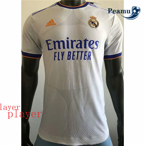 Peamu - Maillot foot Real Madrid Player Version Domicile 2021-2022