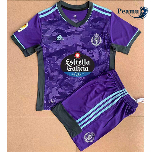 Peamu - Maillot foot Real Valladolid Enfant Exterieur 2021-2022