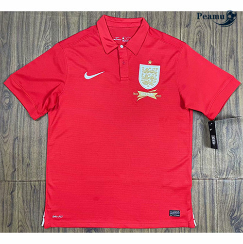 Peamu - Maillot foot Retro Angleterre Rouge 2013-14