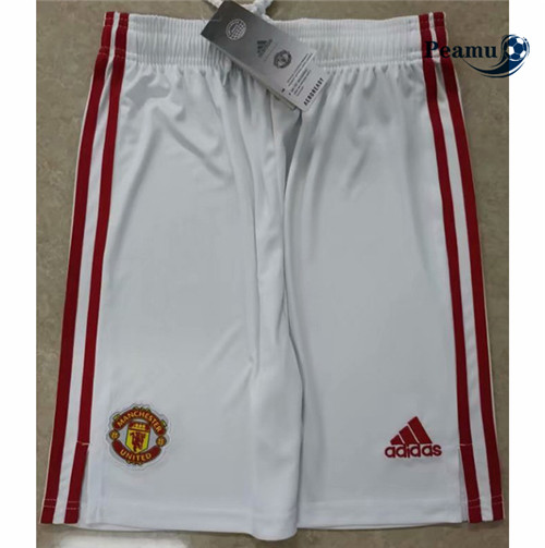 Peamu - Maillot Short foot Manchester United Domicile 2021-2022