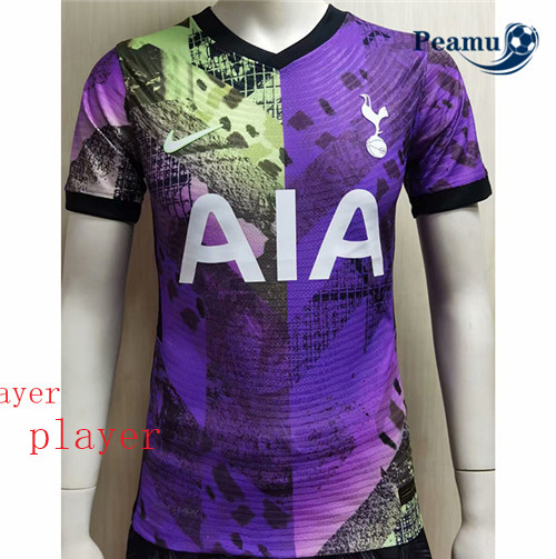 Peamu - Maillot foot Tottenham Hotspur Player Version Purple 2021-2022