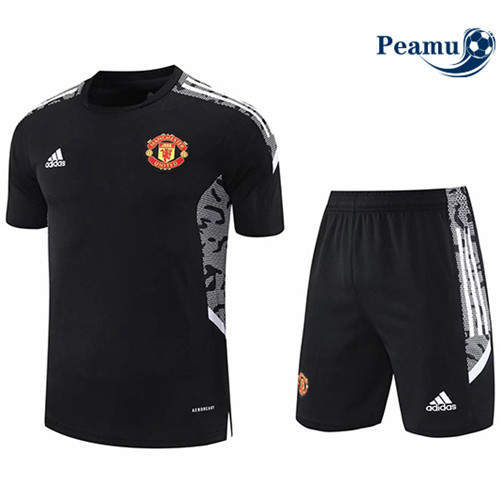 Maillot foot Manchester United training Noir 2021-2022