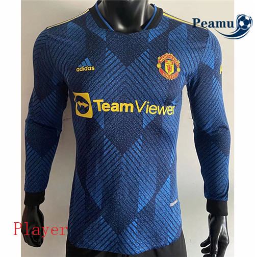 Maillot foot Manchester United player edition Third Manche Longue 2021-2022