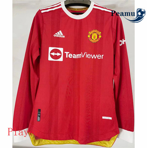 Maillot foot Manchester United Player Version Domicile Manche Longue 2021-2022