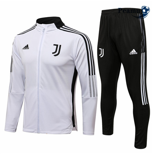Veste Survetement Juventus Blanc/Noir 2021-2022