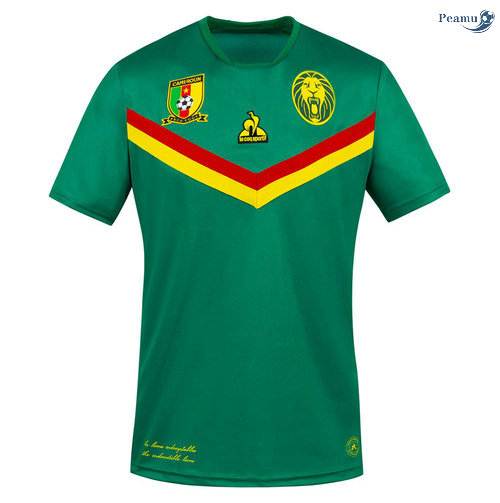Peamu - Maillot foot Cameroun Domicile Vert 2020-2021