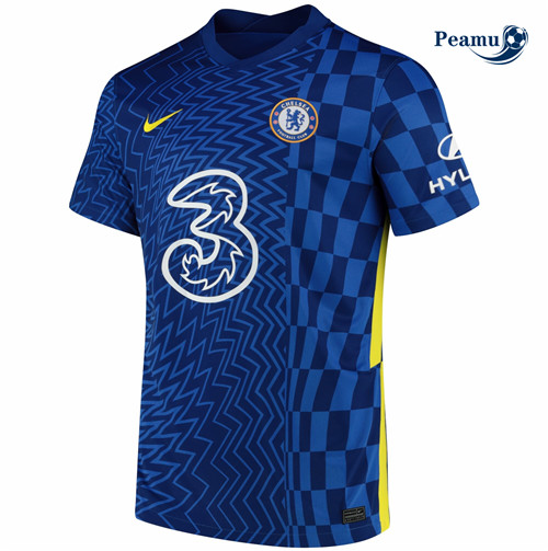 Peamu - Maillot foot Chelsea Domicile Bleu 2021-2022