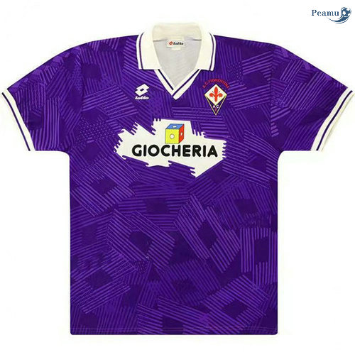 Peamu - Maillot foot Retro Fiorentina Domicile 1991-92