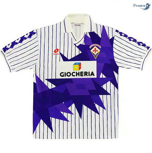 Peamu - Maillot foot Retro Fiorentina Exterieur 1991-92