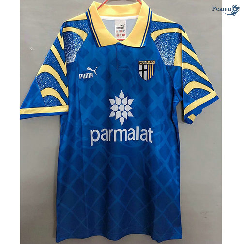 Peamu - Maillot foot Retro Parma Calcio Bleu 1995-97