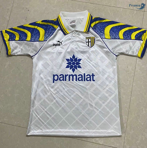 Peamu - Maillot foot Retro Parma Calcio Blanc 1995-97