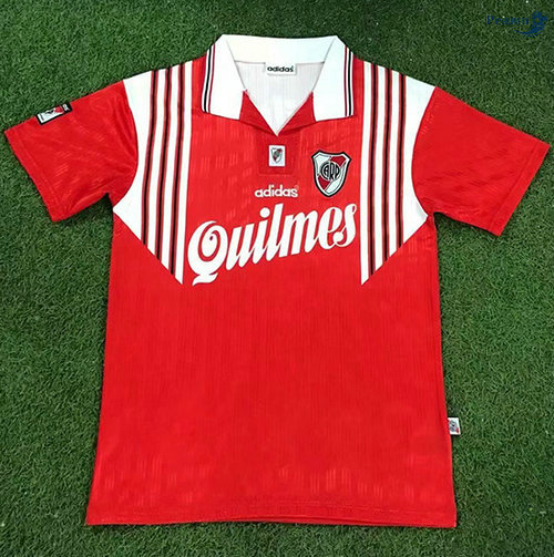 Peamu - Maillot foot Retro River Plate Exterieur Rouge 1995-96