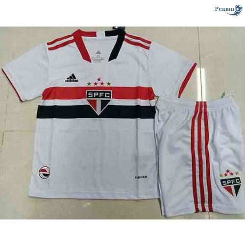 Peamu - Maillot foot Sao Paulo Enfant Domicile 2021-2022