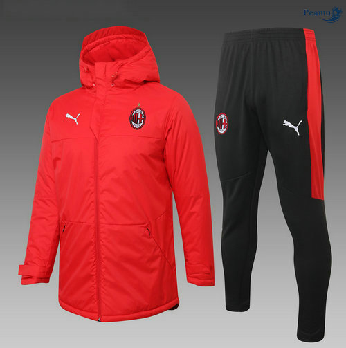 Peamu - Doudoune AC Milan Rouge 2020-2021
