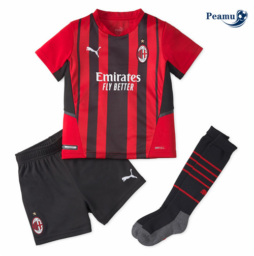 Maillot foot AC Milan Enfant Domicile 2021-2022