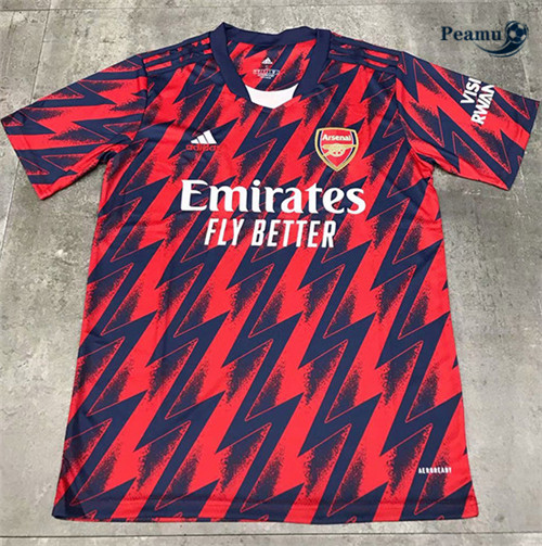 Maillot foot Arsenal training Rouge 2021-2022