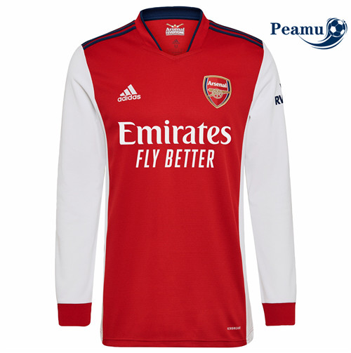 Maillot foot Arsenal Rouge Manche Longue 2021-2022