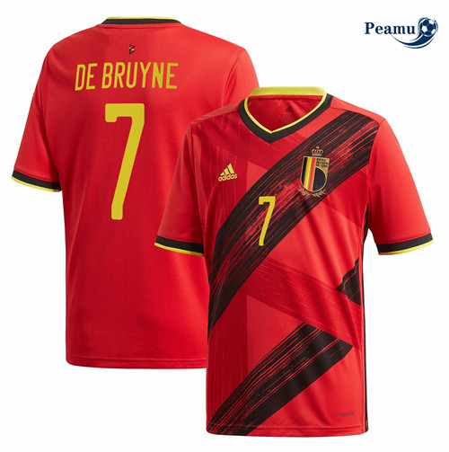 Maillot foot Belgique Domicile De Bruyne 2019-21