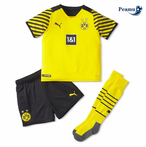 Maillot foot Borussia Dortmund Enfant Domicile 2021-2022