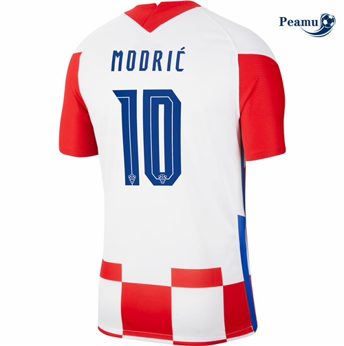 Maillot foot Croatie Domicile Modric 10 Euro 2020