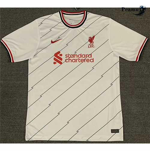 Maillot foot Liverpool Blanc 2021-2022
