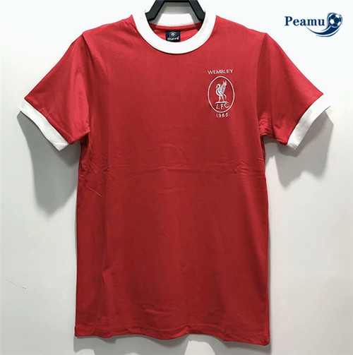 Maillot foot Retro Liverpool Rouge 1965