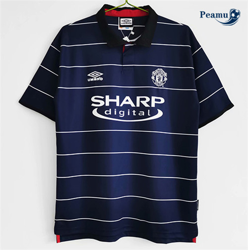 Maillot foot Retro Manchester United Exterieur 1999-00