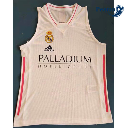 Maillot foot Real Madrid Vest Blanc/Rouge 2021-2022