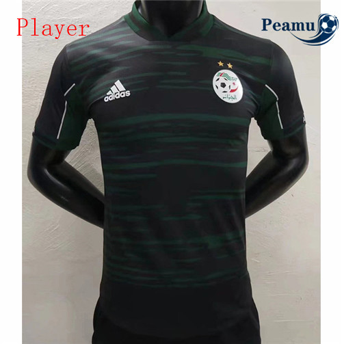 Peamu - Maillot foot Algérie Player Noir/Vert 2022