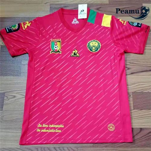 Peamu - Maillot foot Cameroun Signature Edition Rouge Fans 2021-2022