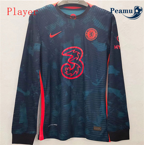 Peamu - Maillot foot Chelsea Player Version Third Manche Longue 2021-2022