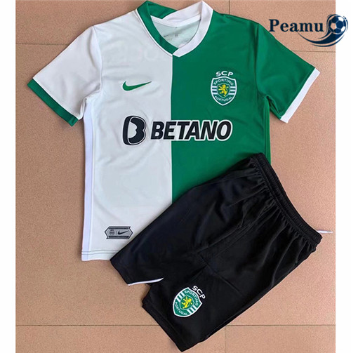 Peamu - Maillot foot Sporting Lisbon Enfant 2021-2022