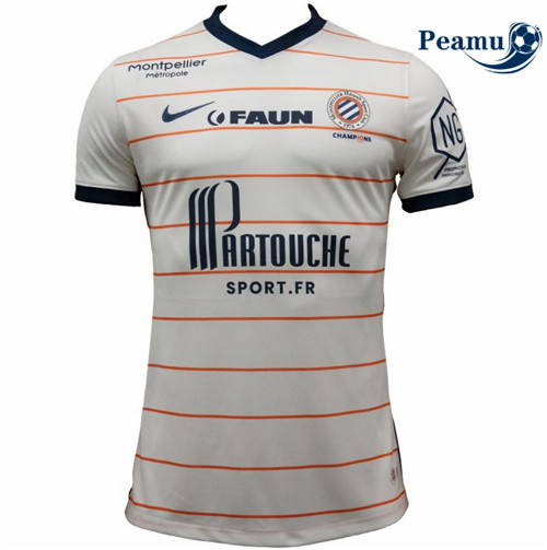 Peamu - Maillot foot Montpellier Exterieur 2021-2022