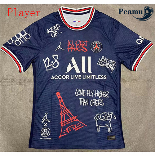 Peamu - Maillot foot Paris PSG Player Version Special Edition 2021-2022