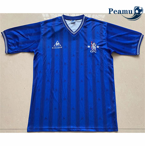 Peamu - Maillot foot Retro Chelsea Domicile 1985-87