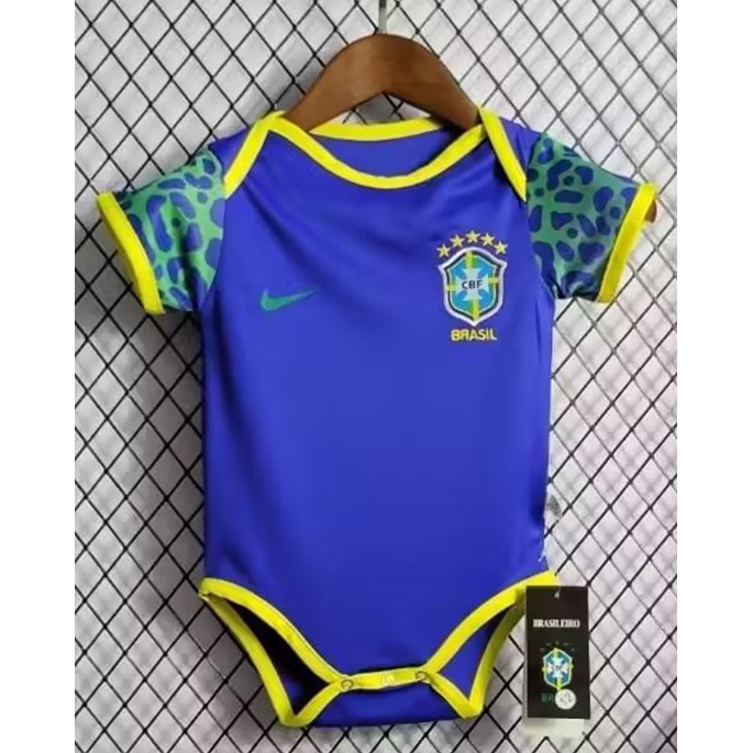 peamu.fr - Maillot foot Brésil baby Exterieur 2022-2023 Fiable I031