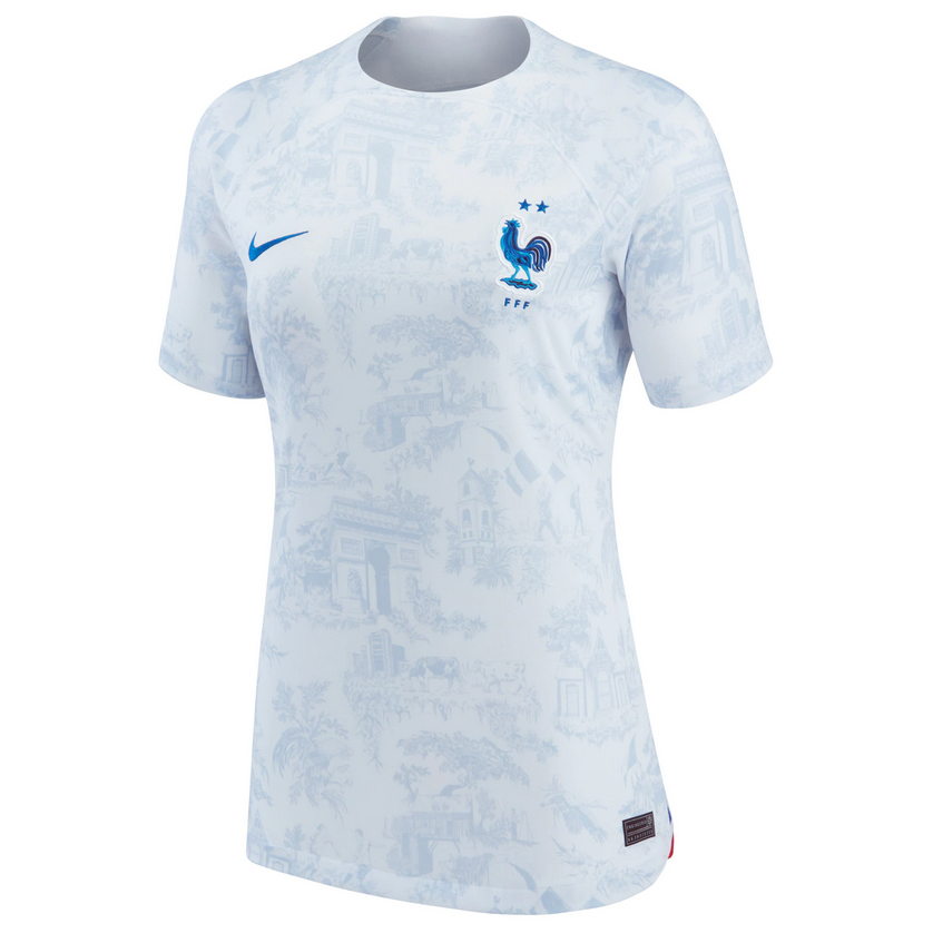 peamu.fr - Maillot foot France Femme Exterieur 2022-2023 Fiable I090
