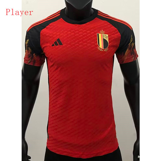peamu.fr - Maillot foot Belgique Player Version Domicile 2022-2023 Fiable I049
