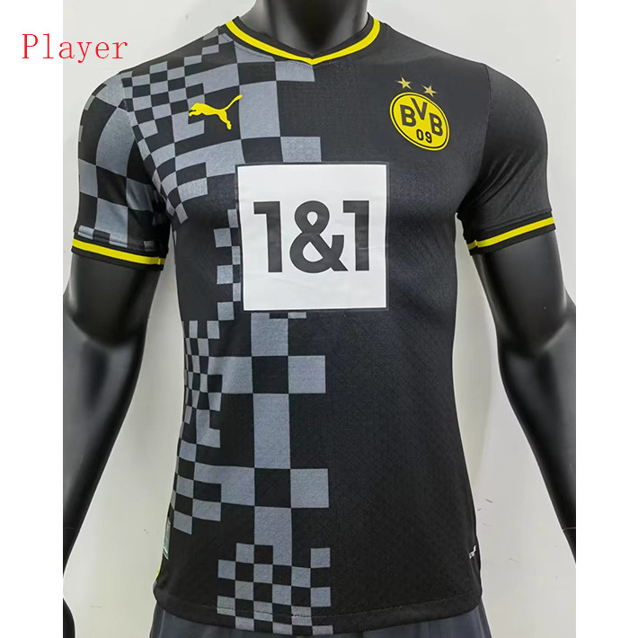 peamu.fr - Maillot foot Borussia Dortmund Player Version Exterieur 2022-2023 Fiable I116