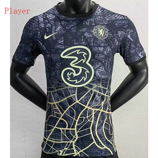 peamu.fr - Maillot foot Chelsea Player Version Special Gris 2022-2023 Fiable I130