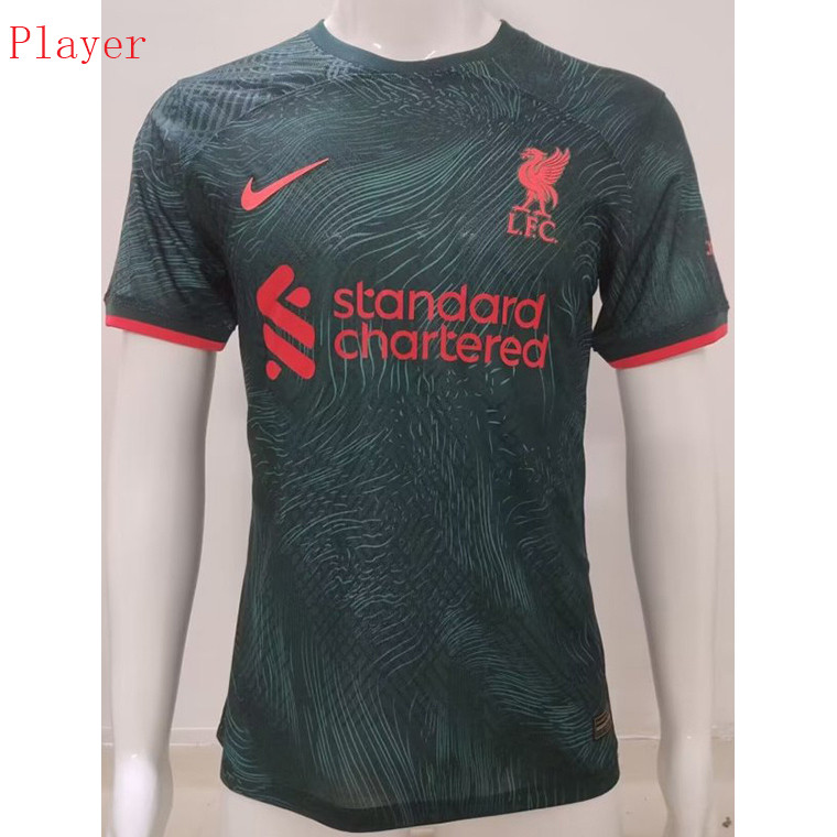 peamu.fr - Maillot foot Liverpool Player Version Third 2022-2023 Fiable I134