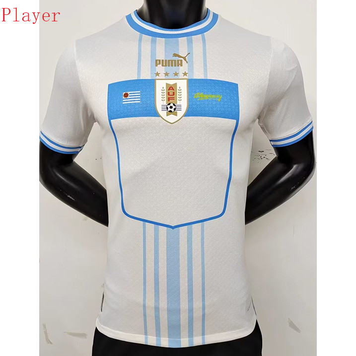 peamu.fr - Maillot foot Uruguay Player Version Exterieur 2022-2023 Fiable I088