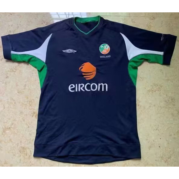 peamu.fr - Maillot Rétro foot Irlande Training 2002 Fiable I148