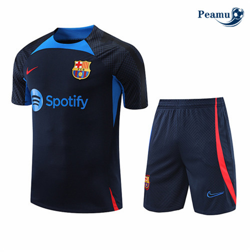 Maillot Foot Maillot Kit Entrainement Foot Barcelone + Pantalon Bleu 2022-2023 peamu 569