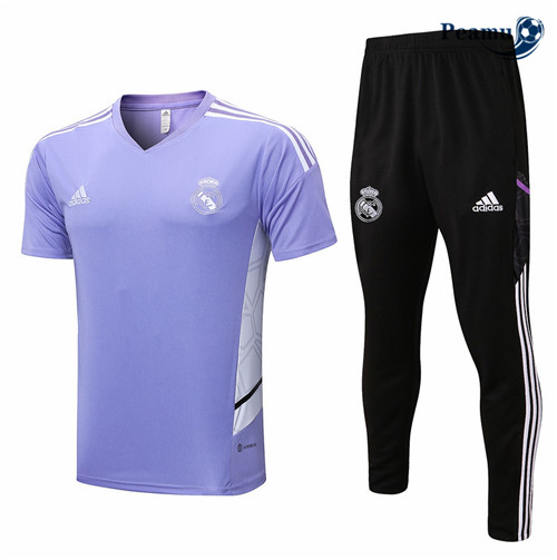 Maillot Foot Maillot Kit Entrainement Foot Real Madrid + Pantalon Pourpre 2022-2023 peamu 573