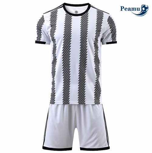 Maillot Foot Maillot Kit Entrainement Foot Without brand logo + Pantalon Blanc 2022-2023 peamu 548
