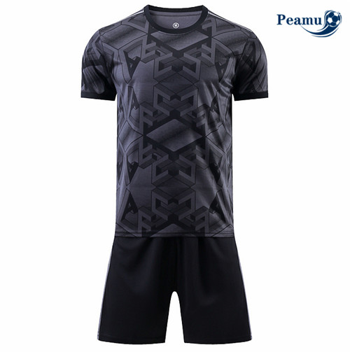 Maillot Foot Maillot Kit Entrainement Foot Without brand logo + Pantalon Gris 2022-2023 peamu 550