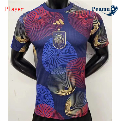 Maillot Foot Espagne Player Version Training 2022-2023 peamu 100