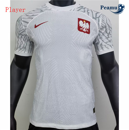 Maillot Foot Pologne Player Version Domicile 2022-2023 peamu 126
